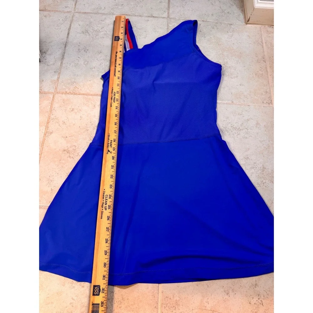 Nike Victoria Azarenka Break Point Blue Tennis Dress M - Picture 8 of 9